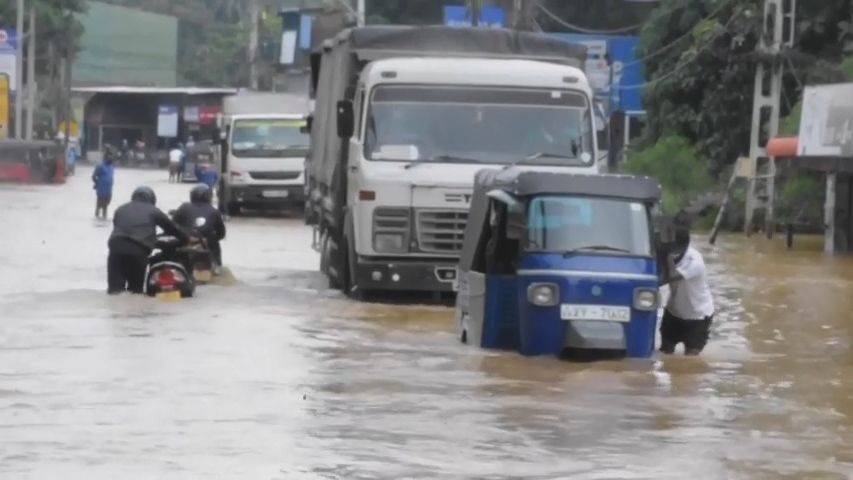 Video: Srí Lanku a jižní Indii sužují záplavy. Zemřelo při nich už 41 lidí